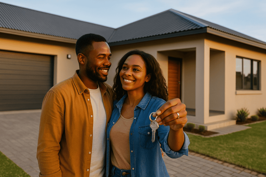 A Modern Namibian home exterior