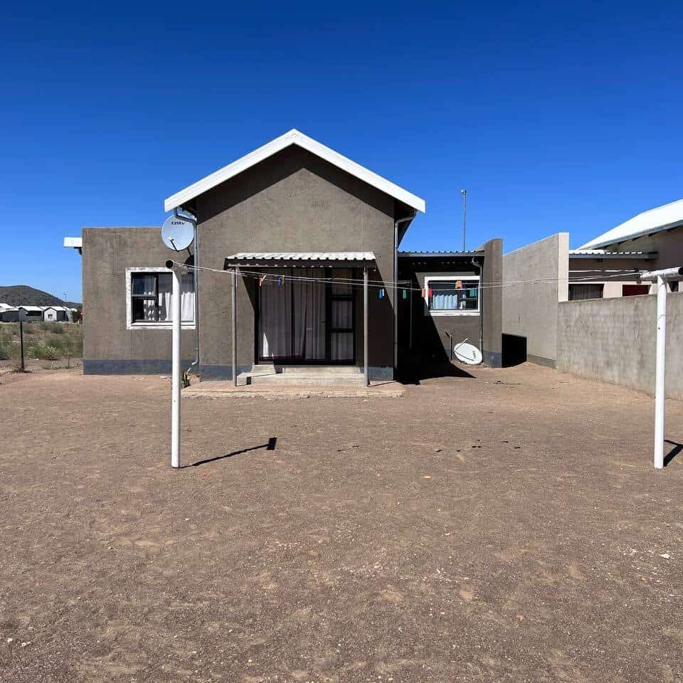 Cozy 3 bedroom home interior Osona Okahandja with built-in cupboards Modern kitchen open-plan design 3 bedroom home Osona Okahandja